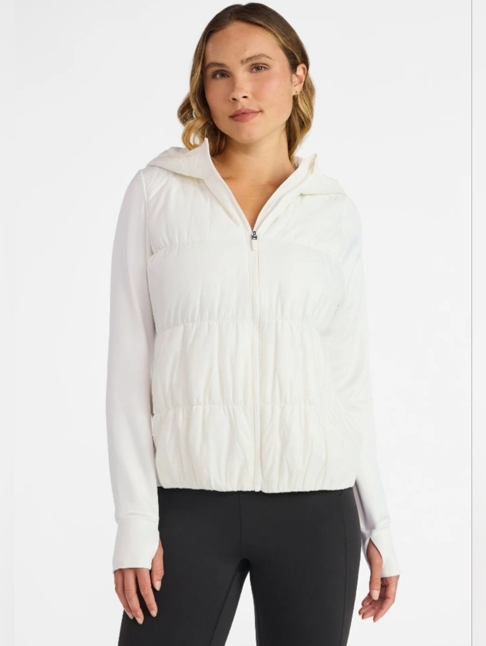 Women's Quilted Hoodec Jacket XL 16-18